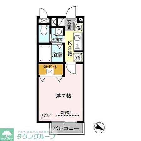プランドールの物件間取画像